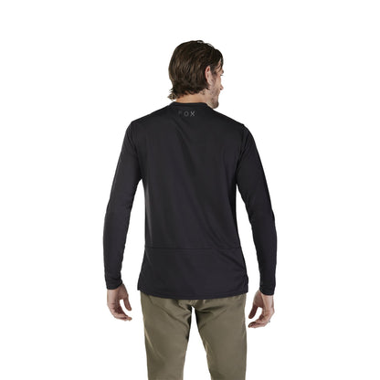 Camisola FOX RANGER FOX HEAD de Manga Comprida Preta