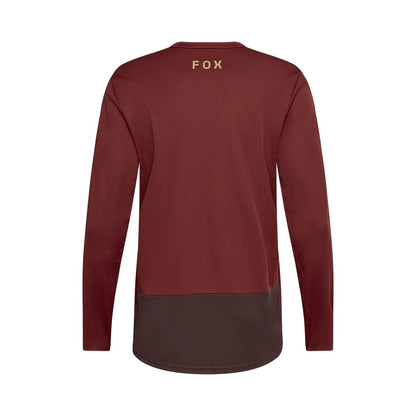 Maillot FOX RANGER FOX HEAD Mangas Compridas Bordeaux