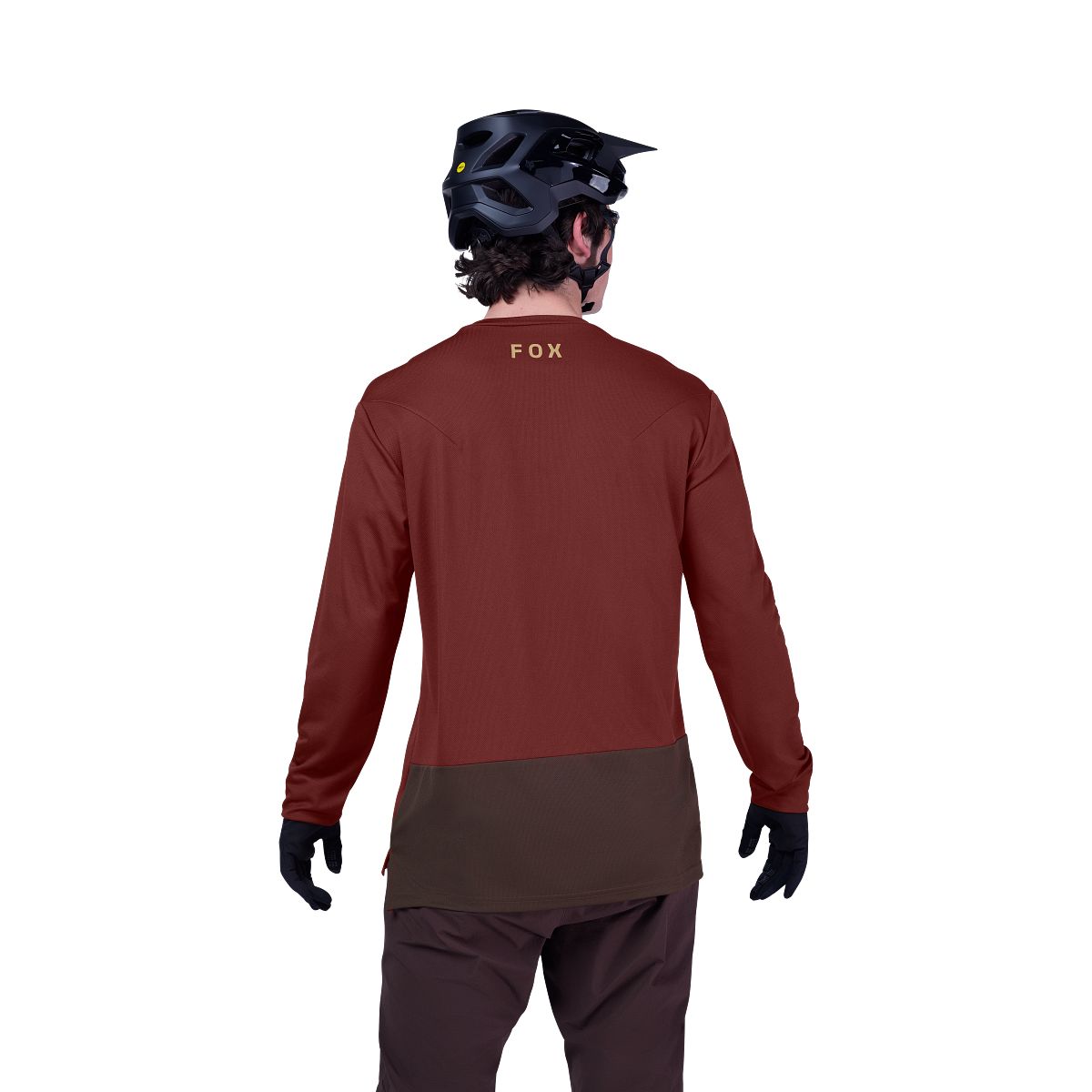 Camisola de manga comprida FOX RANGER FOX HEAD Bordeaux