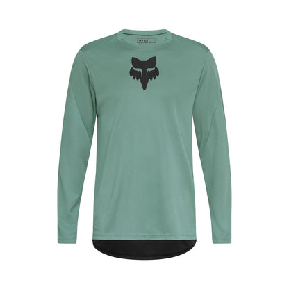 Maillot FOX RANGER FOX HEAD Mangas Compridas Verde