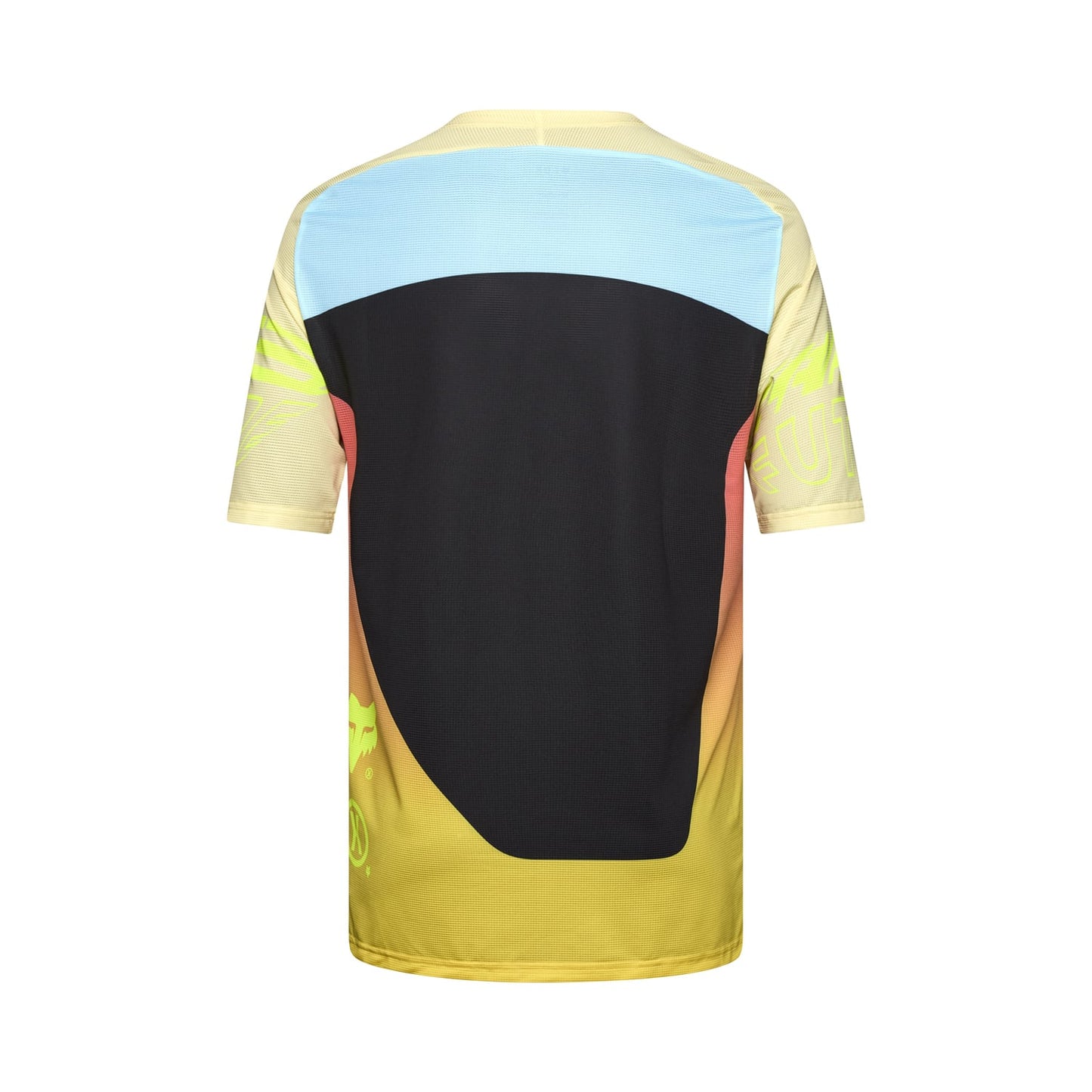 Camisola de manga curta FOX FLEXAIR ELEVATED Amarelo/Laranja 2025