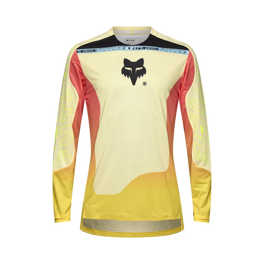 Camisola de manga comprida FOX FLEXAIR ELEVATED Amarelo/Laranja 2025