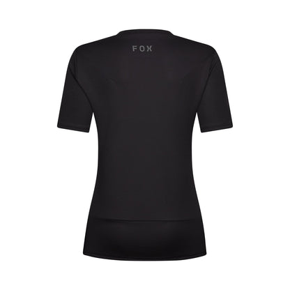 Camisola FOX RANGER HEAD Feminina Mangas Curtas Preta
