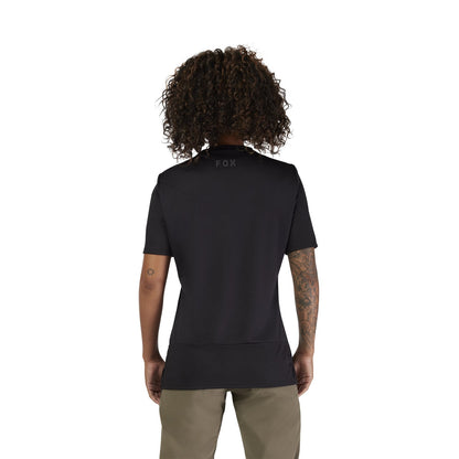 Camisola FOX RANGER HEAD Feminina Mangas Curtas Preta