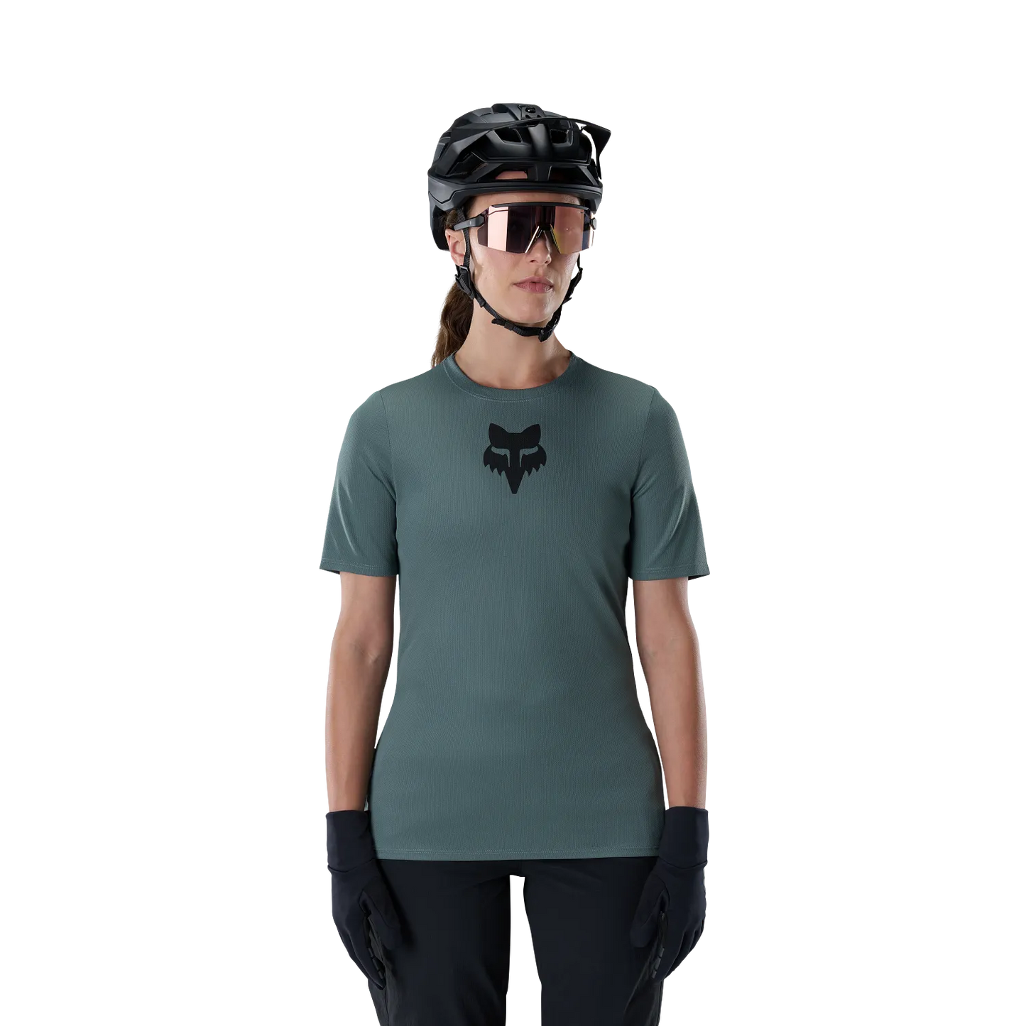 Camisola FOX RANGER FOX HEAD Mangas Curtas Mulher Salva