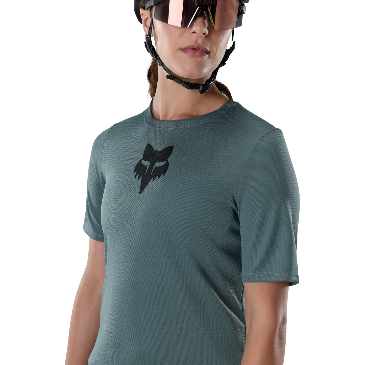 Camisola FOX RANGER FOX HEAD Mangas Curtas Mulher Salva
