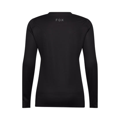 Maillot FOX RANGER HEAD Feminino Mangas Compridas Preto