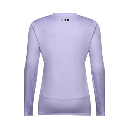 Maillot FOX RANGER HEAD Feminino Mangas Compridas Lilás