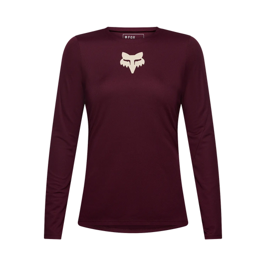 Camisola FOX RANGER FOX HEAD de Senhora de Manga Comprida Bordeaux