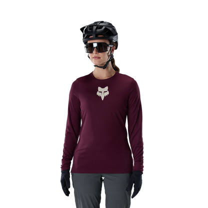 Camisola FOX RANGER FOX HEAD de Senhora de Manga Comprida Bordeaux
