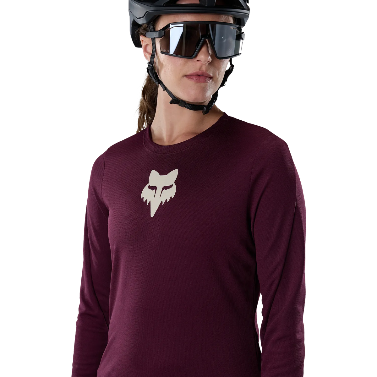 Camisola FOX RANGER FOX HEAD de Senhora de Manga Comprida Bordeaux