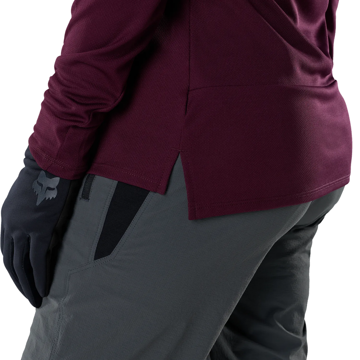 Camisola FOX RANGER FOX HEAD de Senhora de Manga Comprida Bordeaux