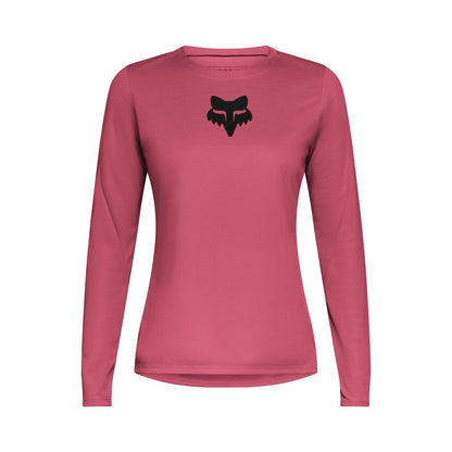 Maillot FOX RANGER HEAD Feminino Mangas Compridas Berry