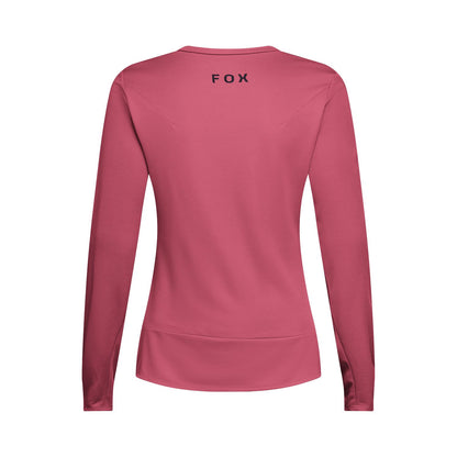 Maillot FOX RANGER HEAD Feminino Mangas Compridas Berry