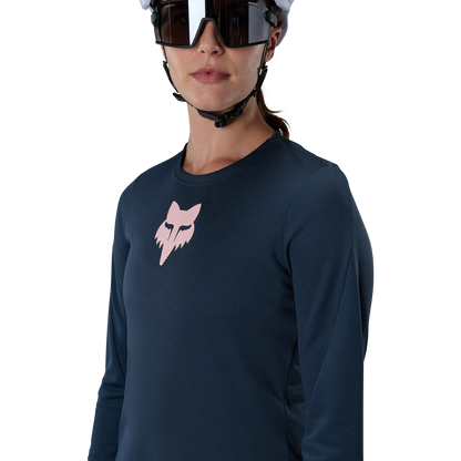 Camisola FOX RANGER FOX HEAD de Mulher de Manga Comprida Azul
