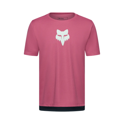 Camisola FOX RANGER HEAD Júnior de Manga Curta Berry