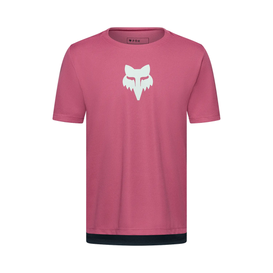 Camisola FOX RANGER HEAD Júnior de Manga Curta Berry