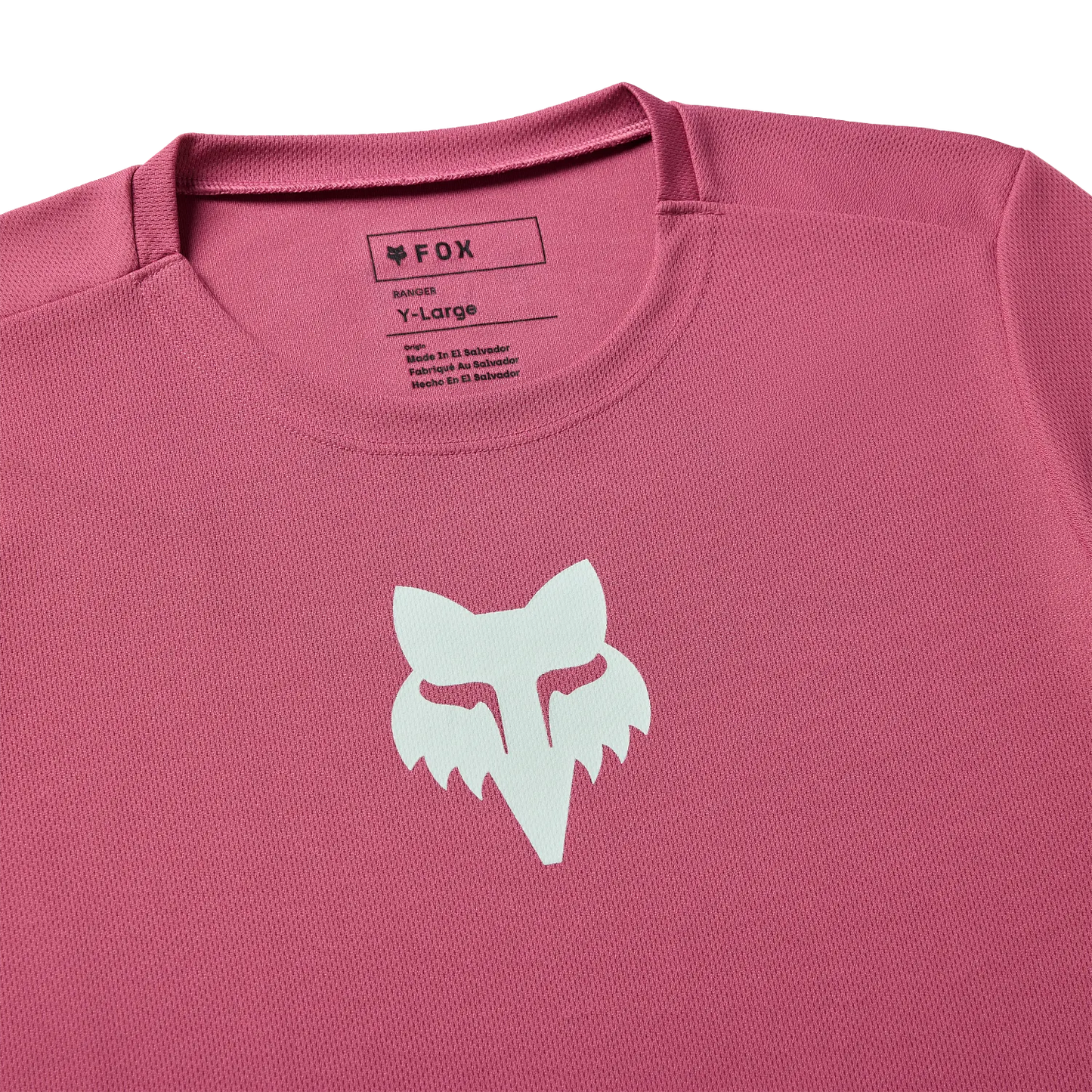 Camisola FOX RANGER FOX HEAD Junior Mangas Curtas Berry
