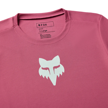 Camisola FOX RANGER HEAD Júnior de Manga Curta Berry