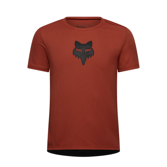 Camisola FOX RANGER HEAD Junior de Manga Curta Acid Scarlet