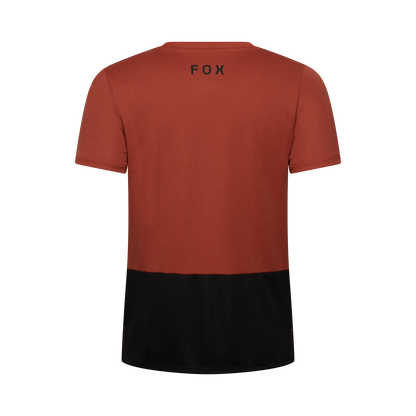 Camisola FOX RANGER HEAD Junior de Manga Curta Acid Scarlet
