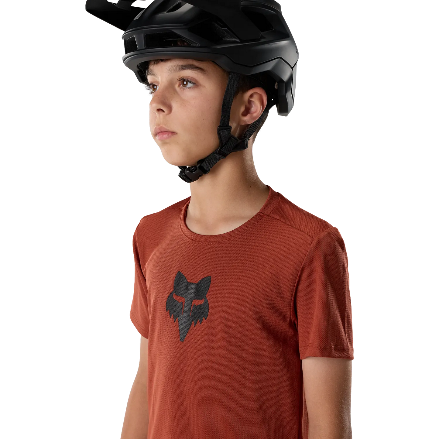 Camisola FOX RANGER FOX HEAD Junior Mangas Curtas Acid Scarlet
