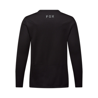 Maillot FOX RANGER HEAD Junior Mangas Compridas Preto