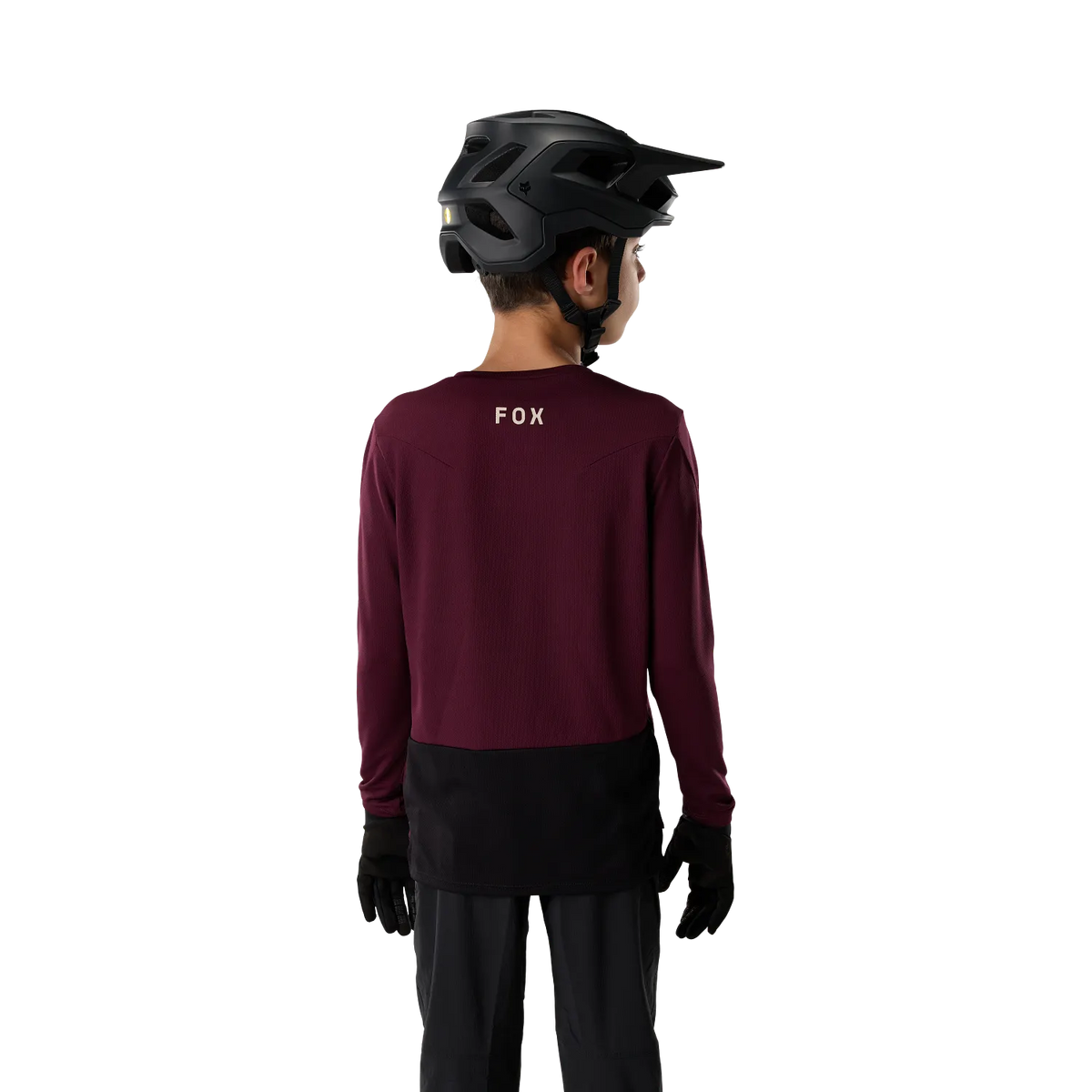 Camisola FOX RANGER FOX HEAD Junior Mangas Compridas Bordô