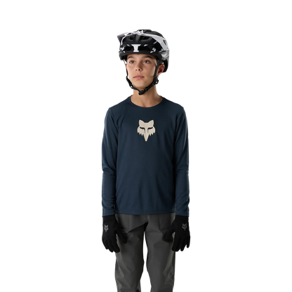 Camisola FOX RANGER FOX HEAD Junior Mangas Compridas Azul Galaxy