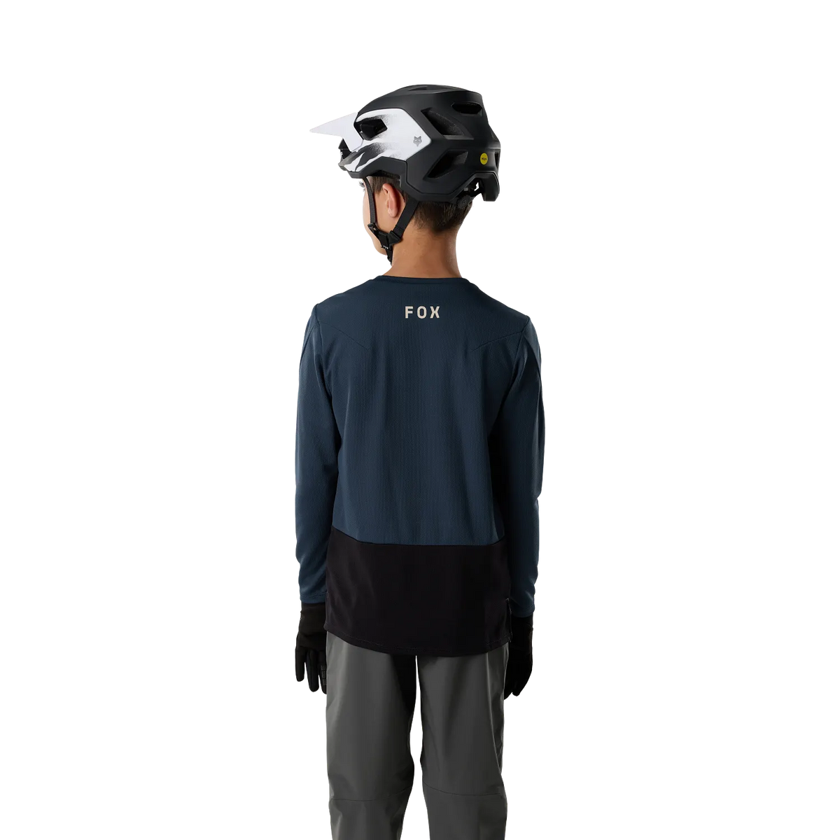 Camisola FOX RANGER FOX HEAD Junior Mangas Compridas Azul Galaxy