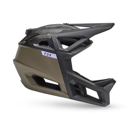 Capacete BTT FOX PROFRAME FREQUENCY MIPS Caqui/Preto