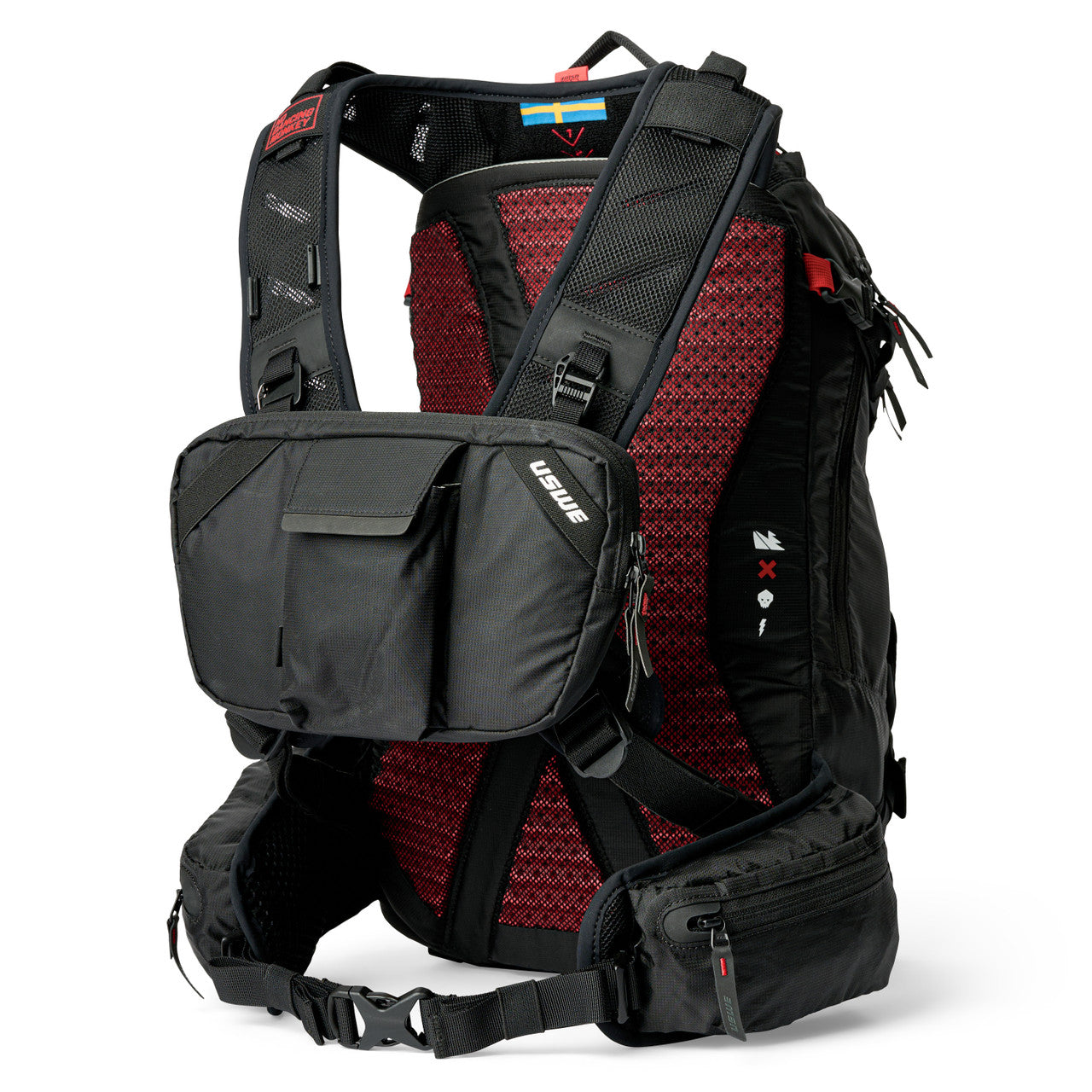 Bolso de peito amovível USWE Preto