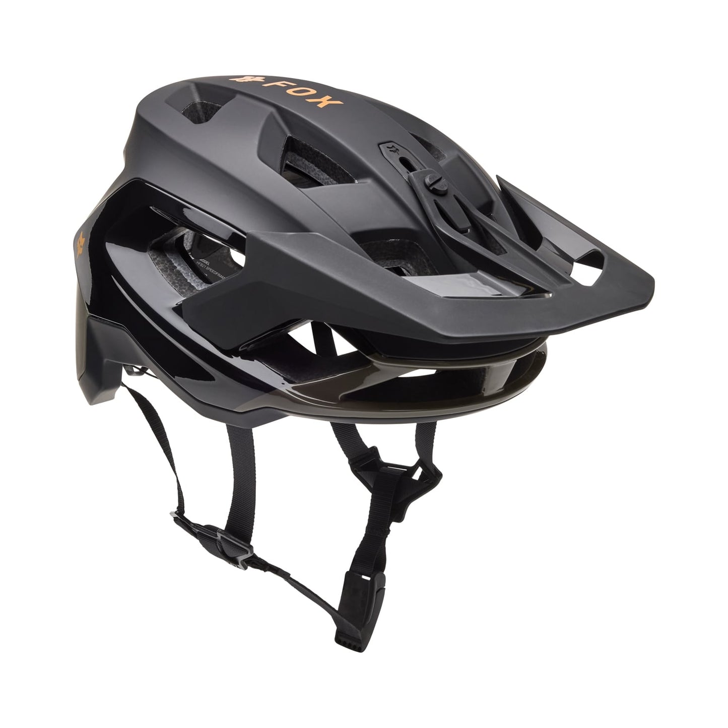 Capacete de MTB FOX SPEEDFRAME PRO BACKFADE MIPS Preto 2025