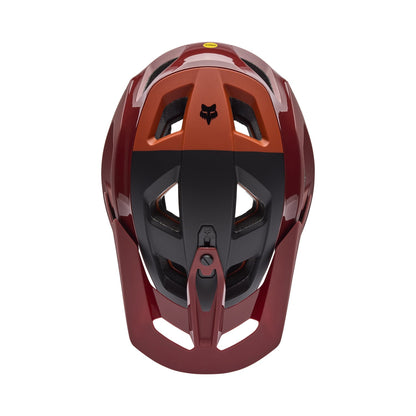 Capacete BTT FOX SPEEDFRAME RS MIPS PARANOID Bordeaux/Preto