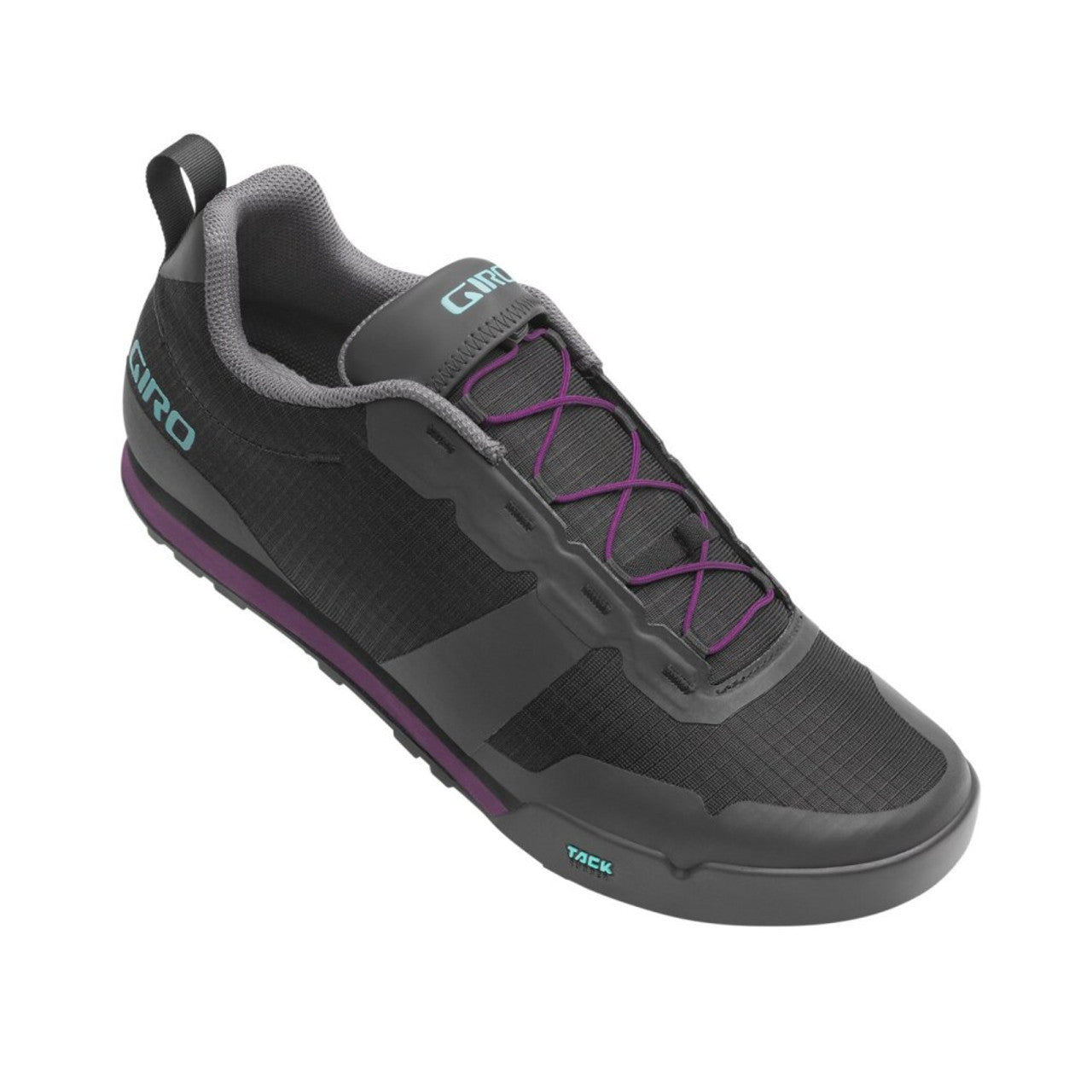 Sapatos BTT GIRO TRACKER FASTLACE Preto/Púrpura para mulher