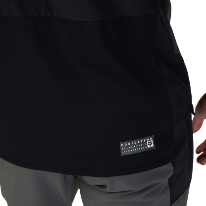 Maillot FOX DEFEND THERMAL Mangas Longas Preto