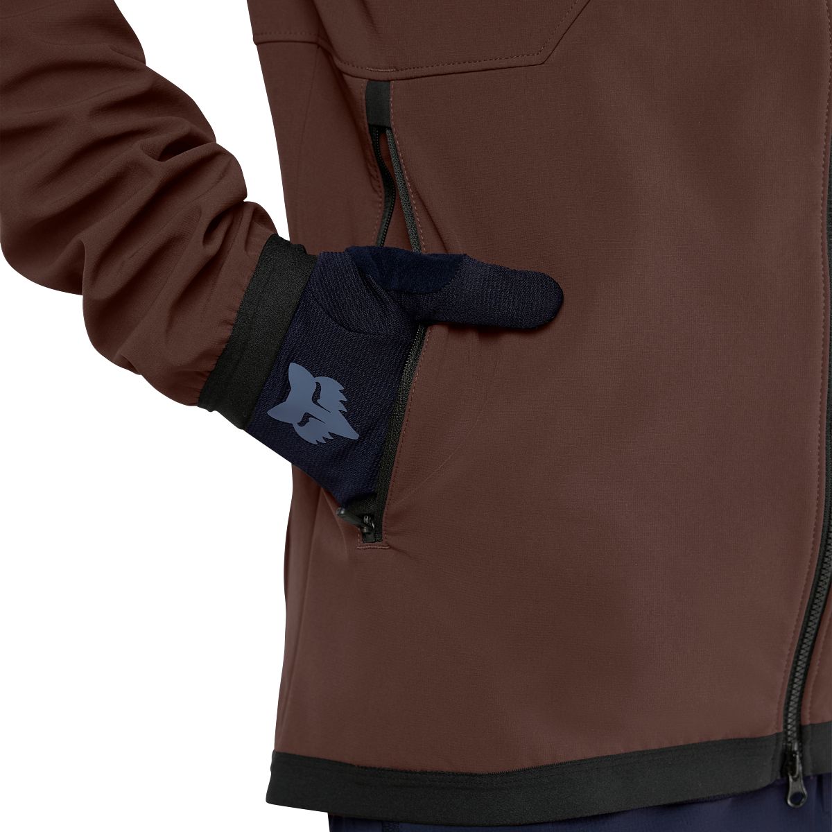 Casaco FOX RANGER FIRE HOODIE Castanho