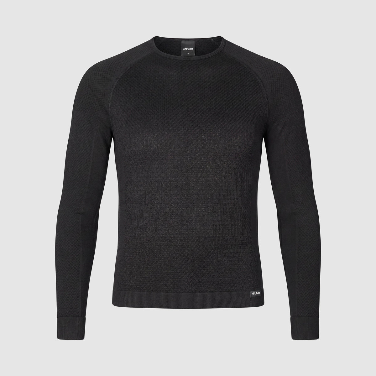 Camisola interior de manga comprida GRIPGRAB PACR WINTER SEAMLESS preta