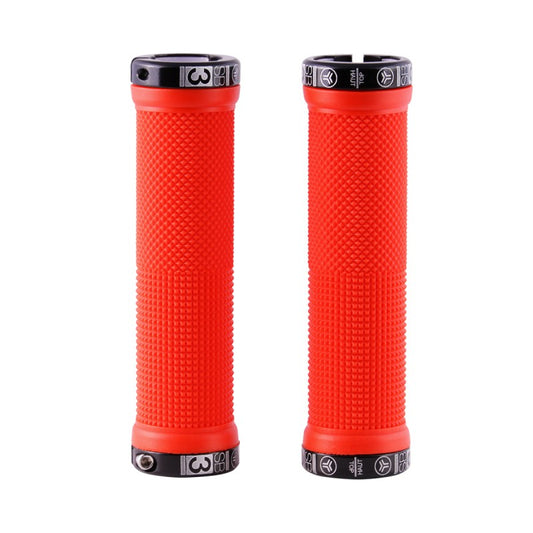 SB3 Grips KHEOPS Lock-On 129 mm Vermelho