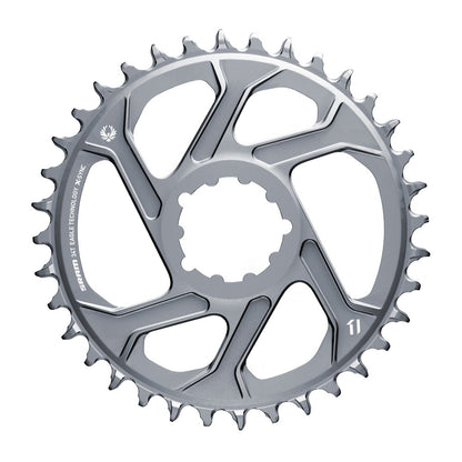 Prato Mono SRAM EAGLE X-SYNC 2 BOOST 11/12V Direct Mount Offset 3mm Cinzento