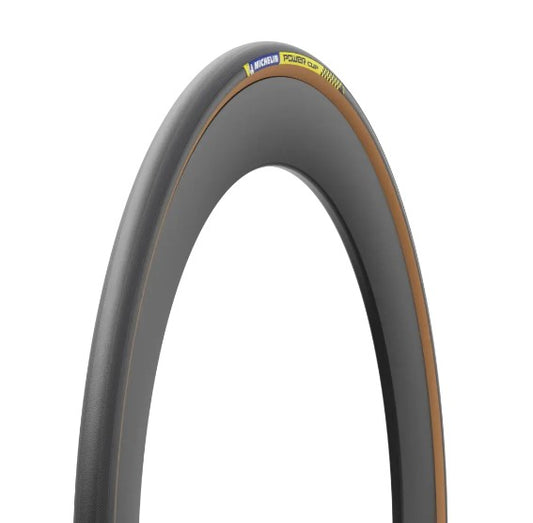 Pneu tubular MICHELIN POWER CUP Racing Line 700x25c Bege