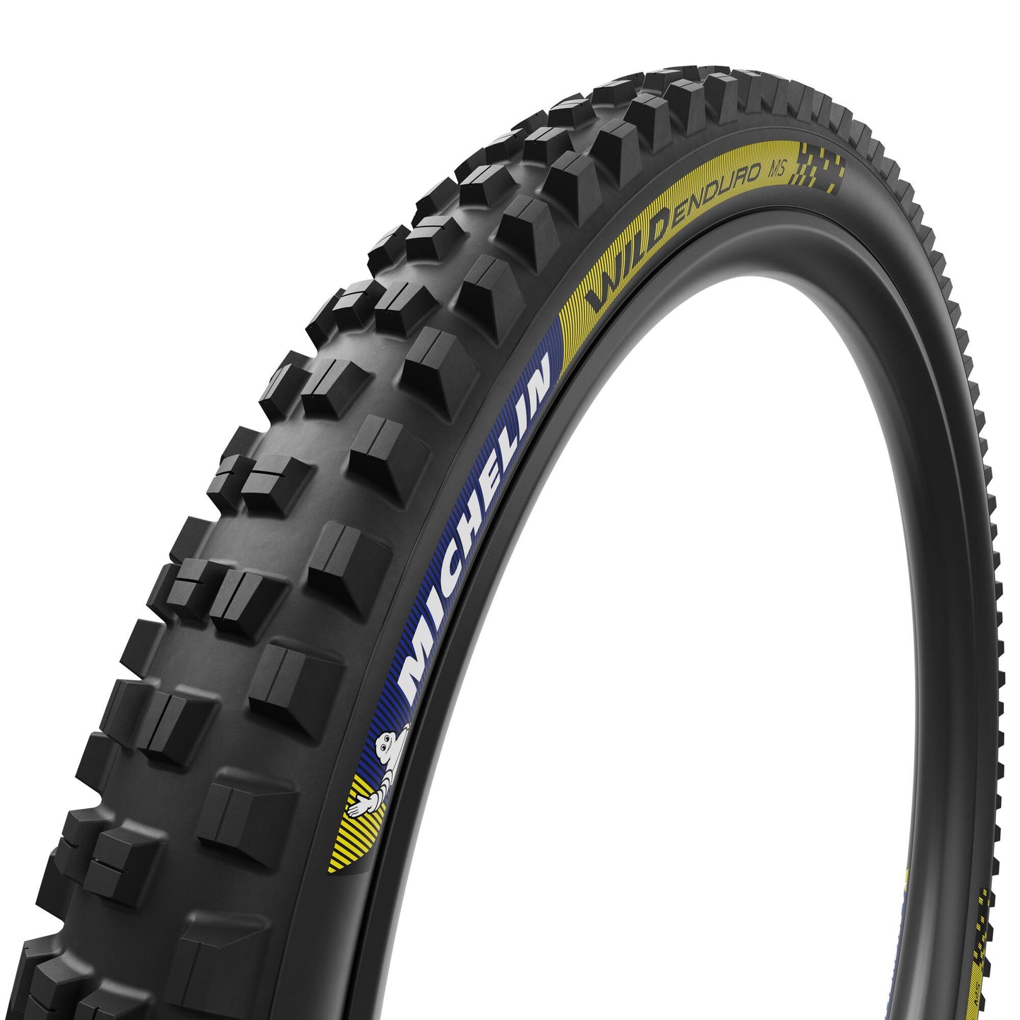 Pneu MICHELIN WILD WILD ENDURO RACING LINE 27.5x2.40 Tubeless Ready Soft Azul / Amarelo