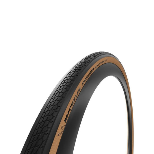 Pneu MICHELIN POWER ADVENTURE 700x30c Tubeless Ready Castanho