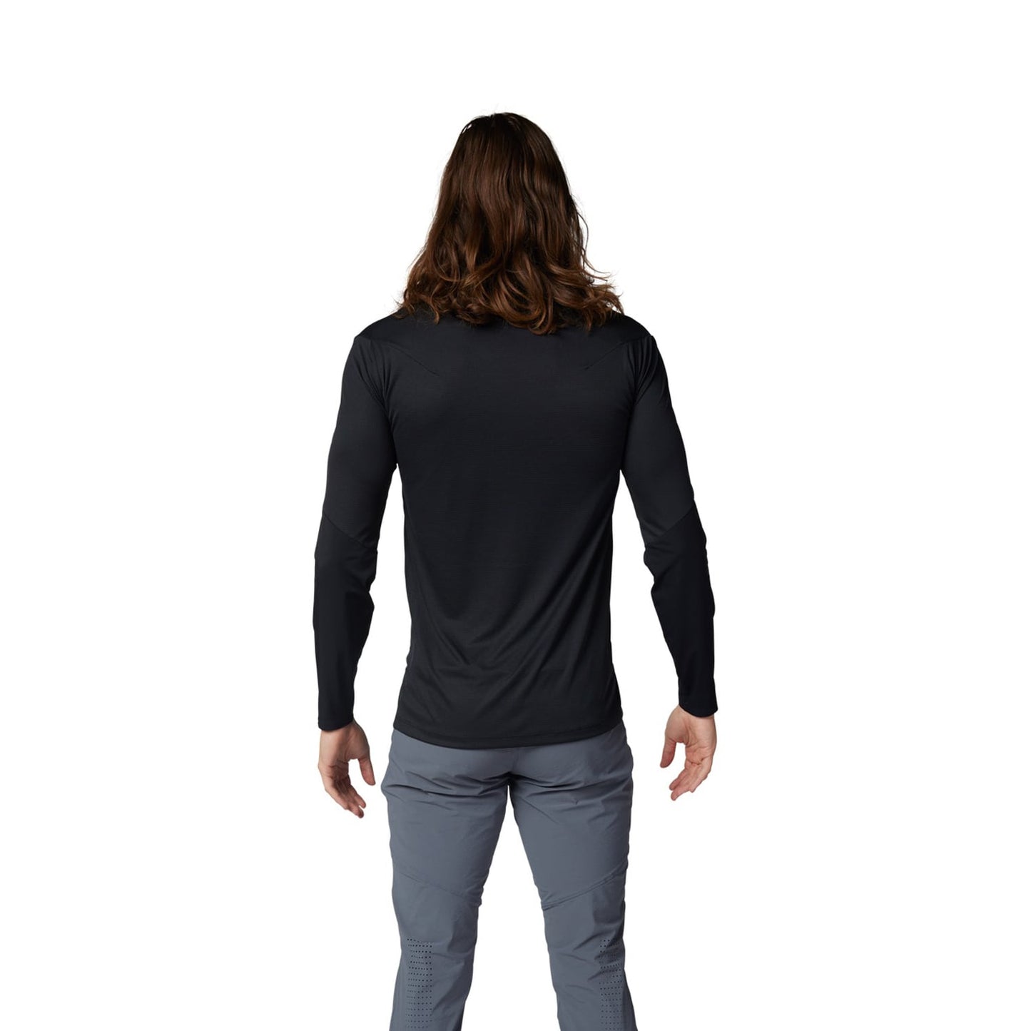 Camisola de manga comprida FOX FLEXAIR PRO Preto 2025