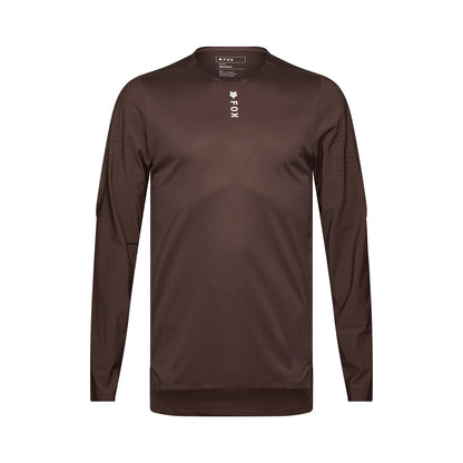 Maillot FOX FLEXAIR PRO Mangas Compridas Castanho