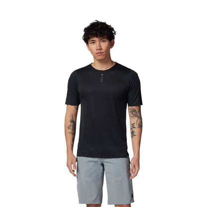 Camisola FOX FLEXAIR PRO Mangas Curtas Preto