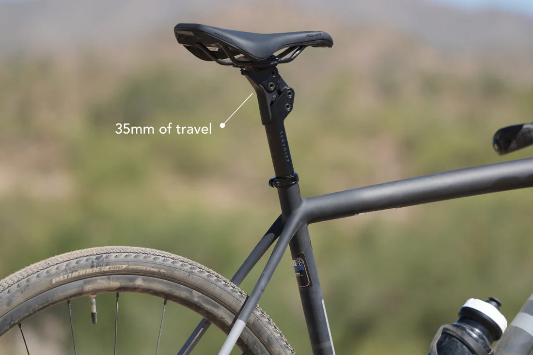 Haste de selim com suspensão REDSHIFT ShockStop Pro