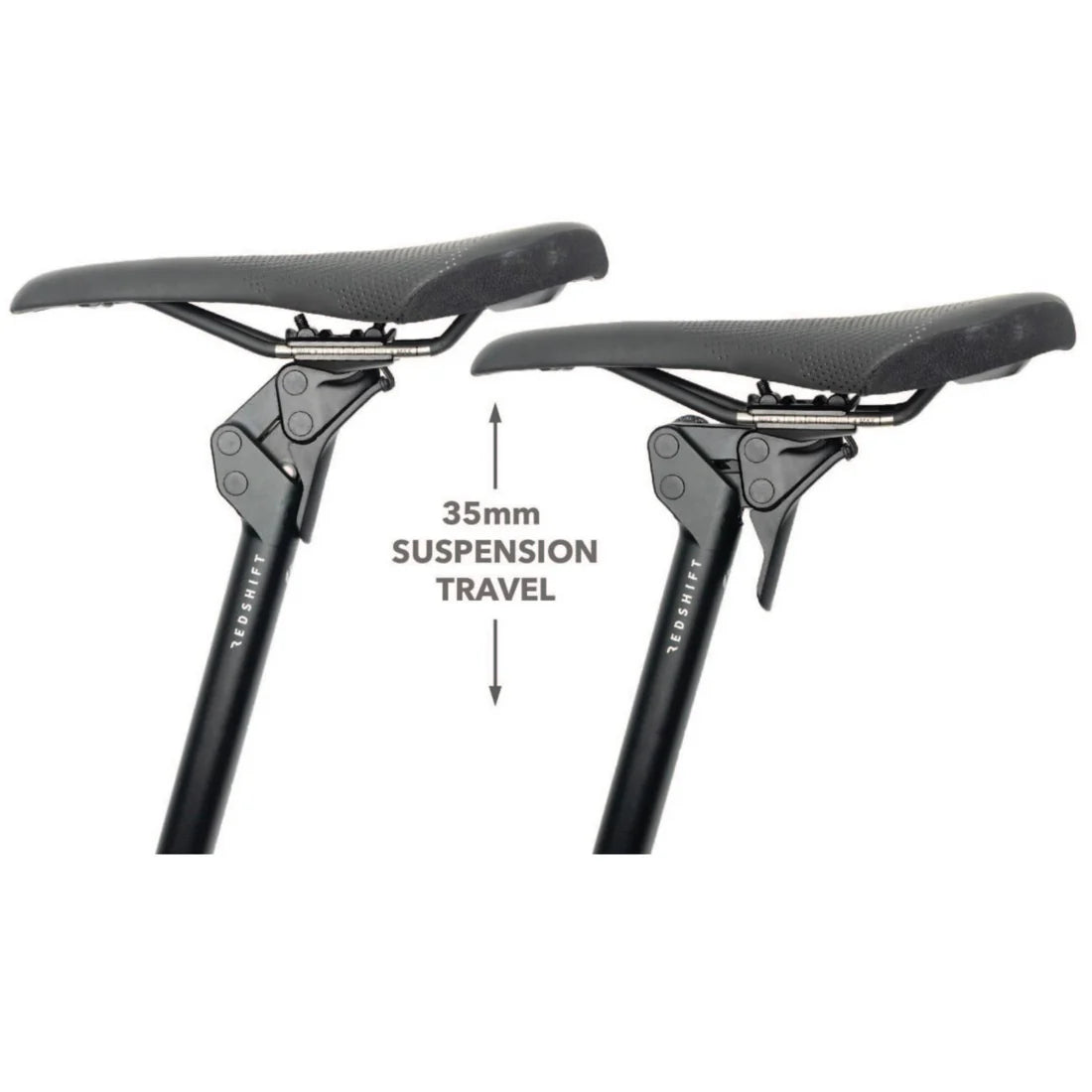 Haste de selim com suspensão REDSHIFT ShockStop Endurance