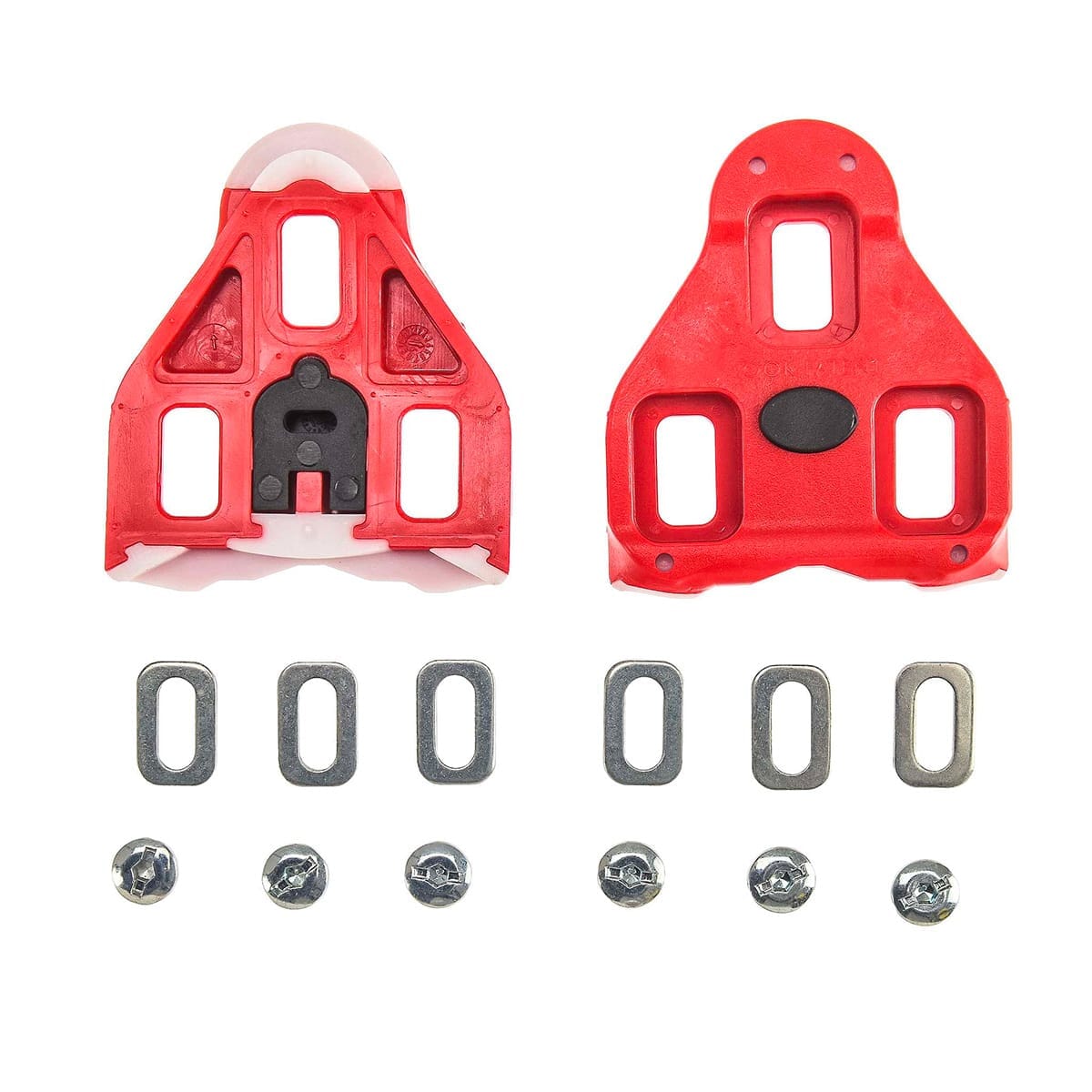 Kit de presilhas para pedais LOOK DELTA Vermelho