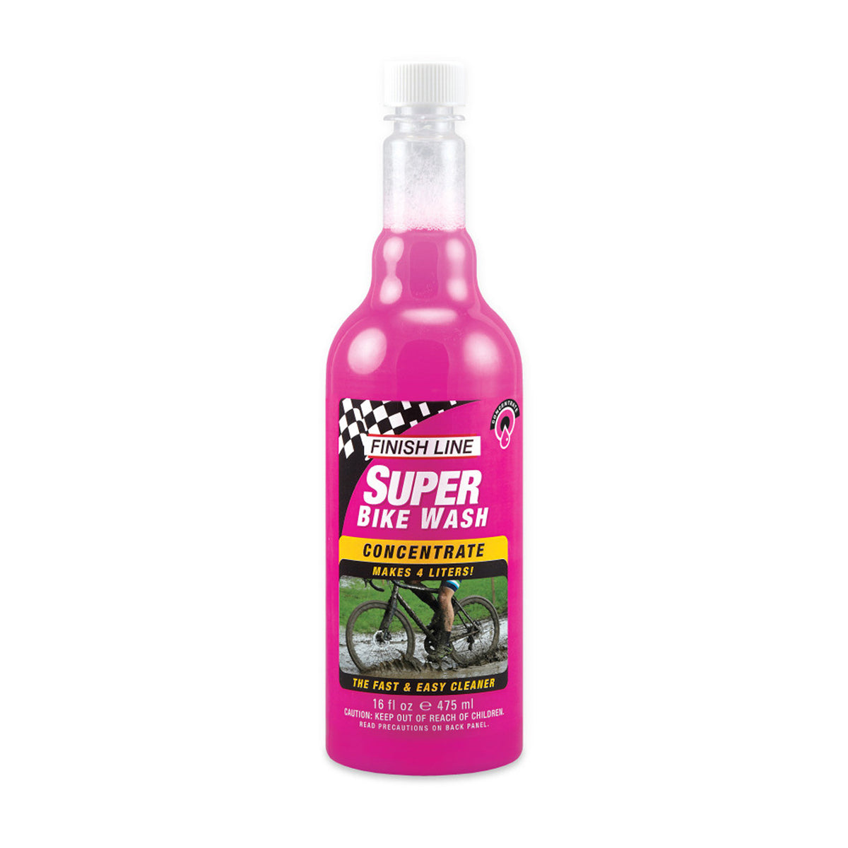 FINISH LINE SUPER BIKE WASH Recarga de produto de limpeza para bicicletas concentrado (472 ml)